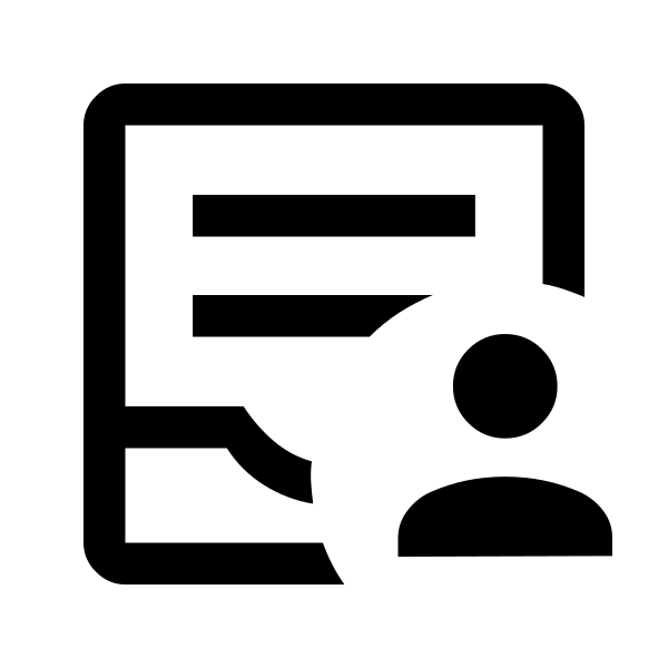 Inbox Text Person