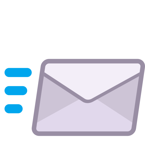 Incoming Envelope Flat Vector