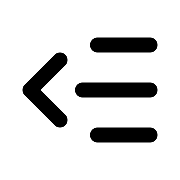 Indent Decrease