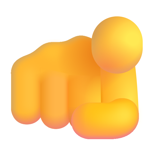 Index Pointing At The Viewer Color Default Vector