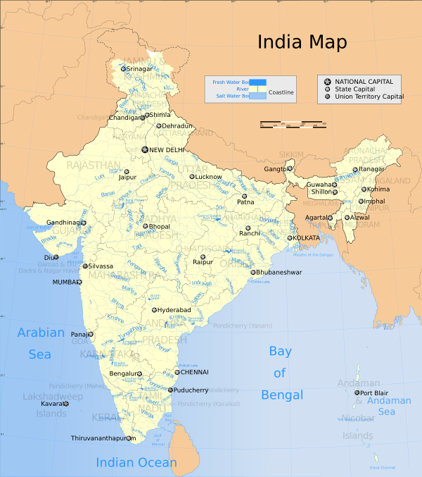 India Map En