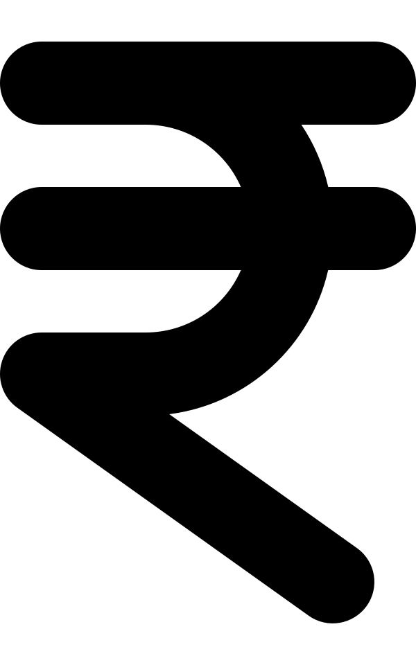Indian Rupee Sign