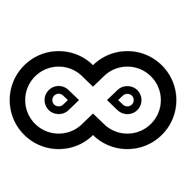 Infinity Outline Vector