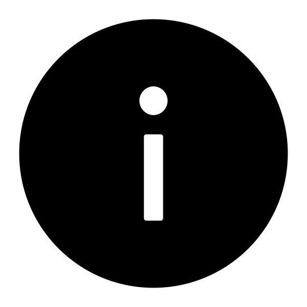 Info Circle Vector