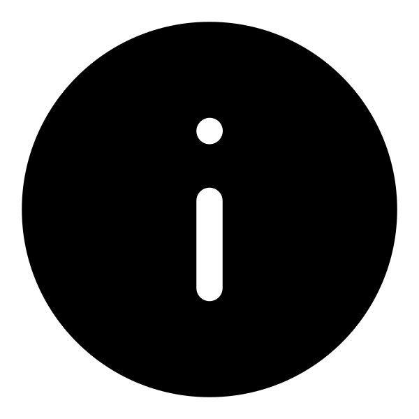 Info Circle Vector