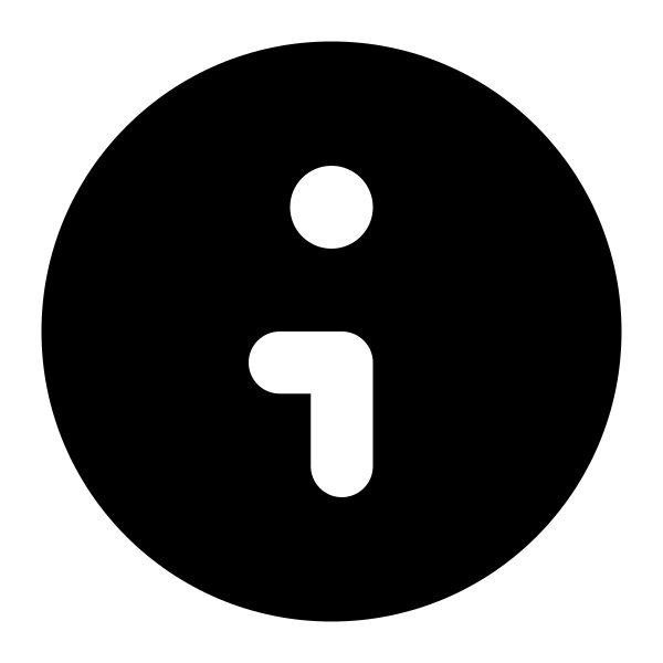 Information Circle Vector