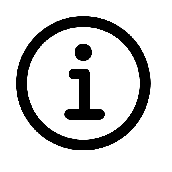 Information Circle Outline