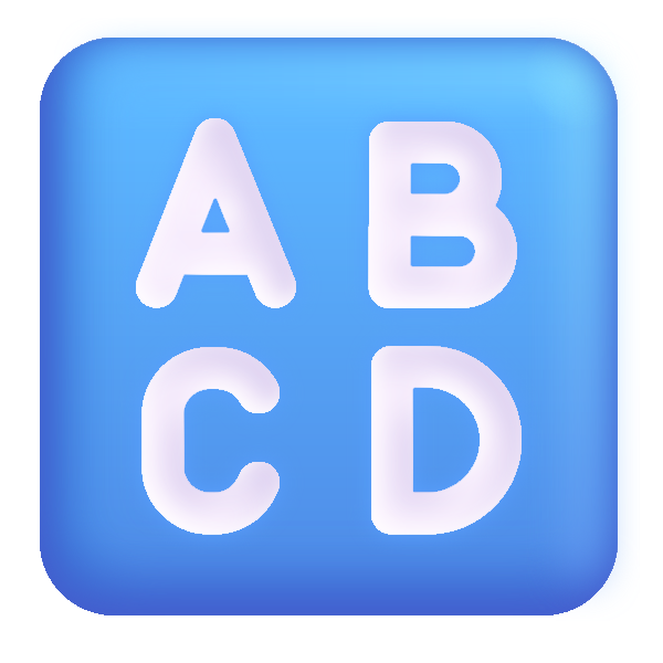 Input Latin Uppercase Color