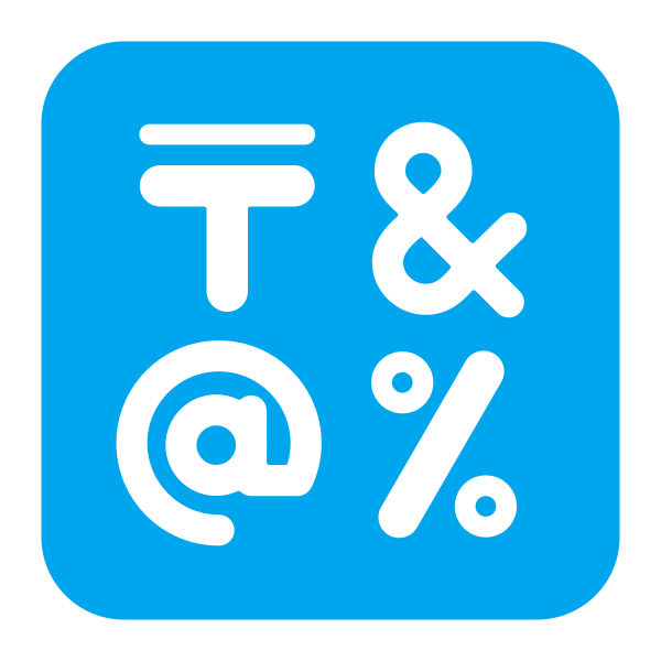 Input Symbols Flat Vector