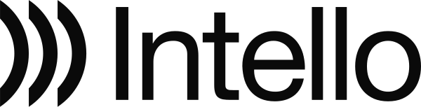Intello Wordmark Dark Vector