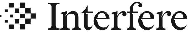 Interfere Wordmark Black