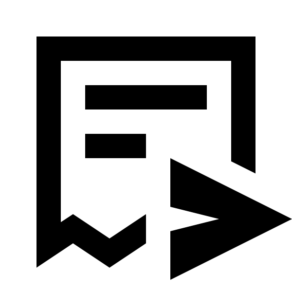 Invoice Text Send Outline