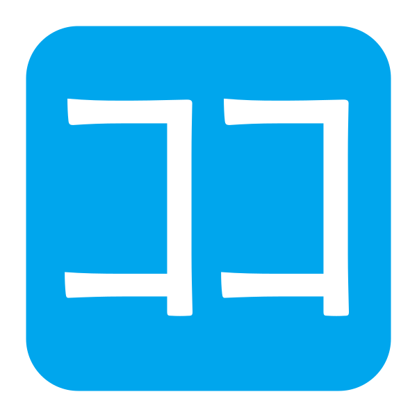 Japanese Here Button Flat