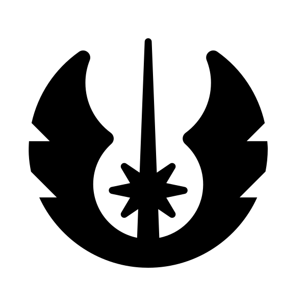Jedi Solid Vector