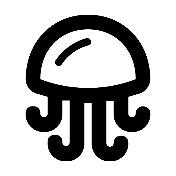 Jellyfish Outline
