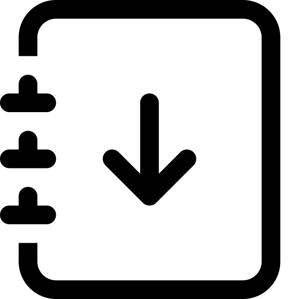 Journal Arrow Down