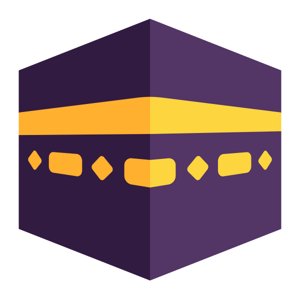 Kaaba Flat Vector