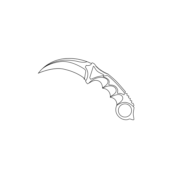 Karambit Knife Icon