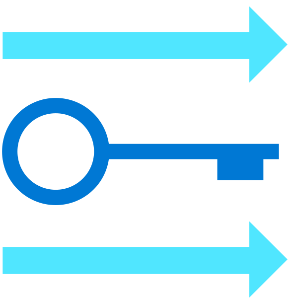 Key Right Arrows Vector
