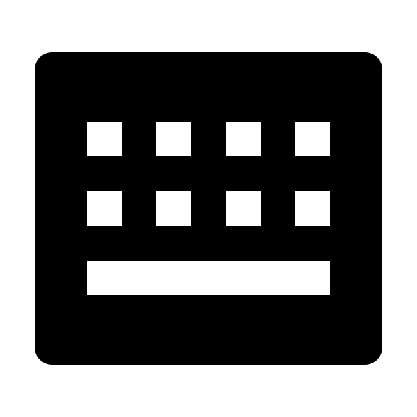 Keyboard Box Fill