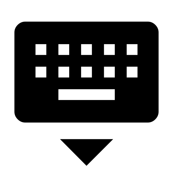 Keyboard Hide Fill