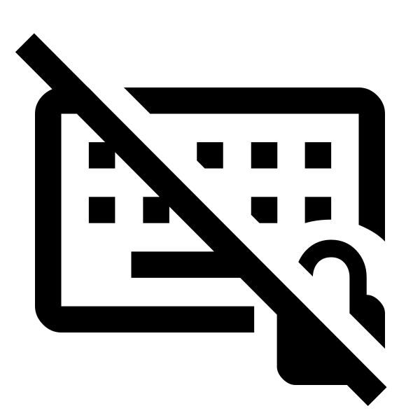 Keyboard Lock Off