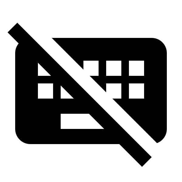 Keyboard Off