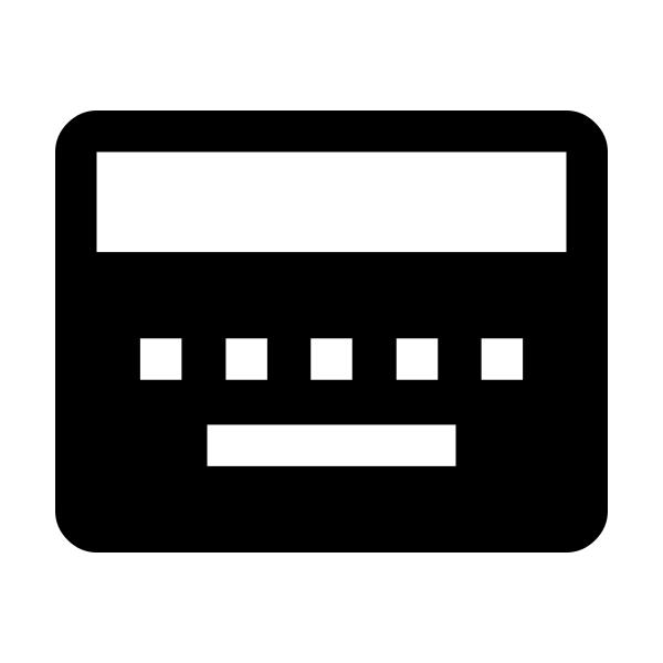 Keyboard Onscreen Fill