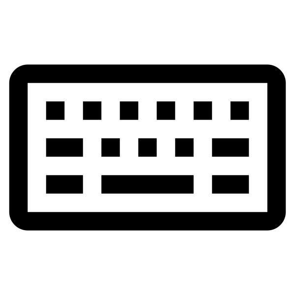 Keyboard Solid Vector
