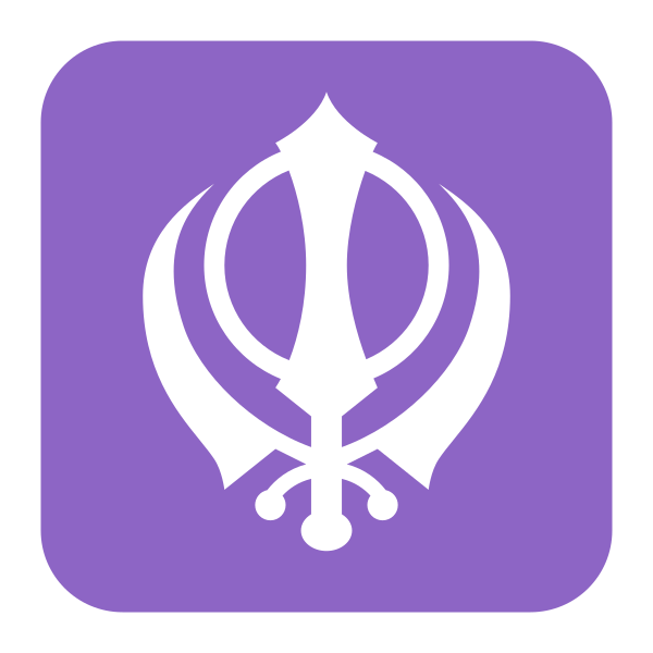 Khanda Flat Vector
