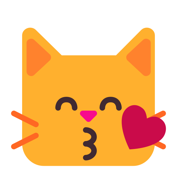 Kissing Cat Flat