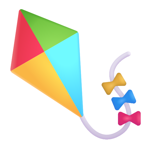 Kite Color Vector