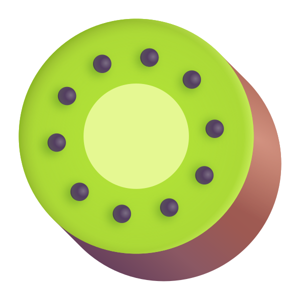 Kiwi Fruit Color