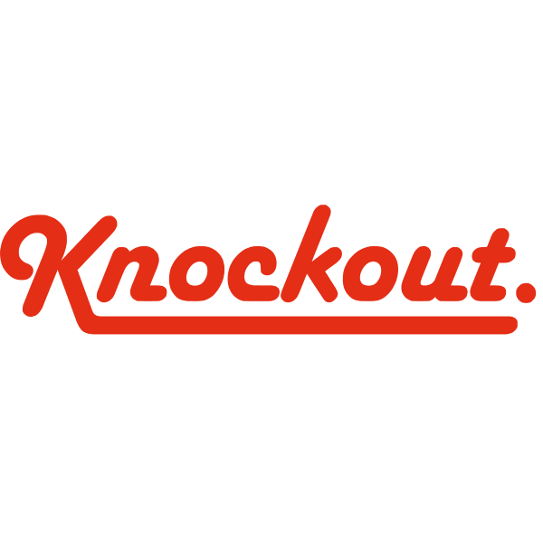 Knockout Plain Wordmark