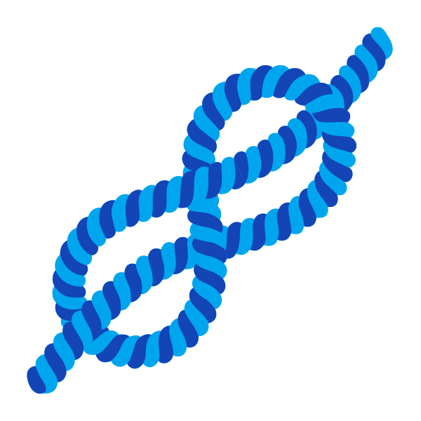 Knot Flat Vector