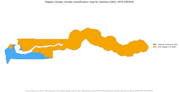 Koppen Geiger Map V2 GMB 2041–2070 SSP434