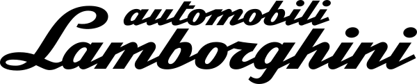 Lamborghini   Logo Wordmark+payoff (Italy, 1963 )