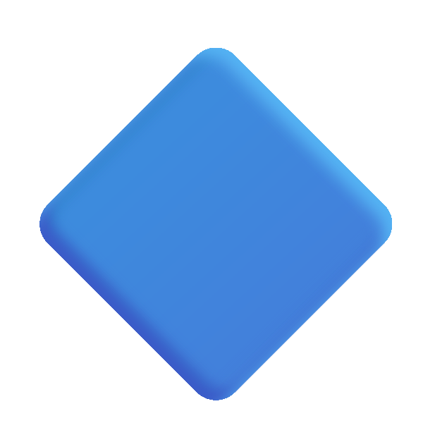 Large Blue Diamond Color Vector