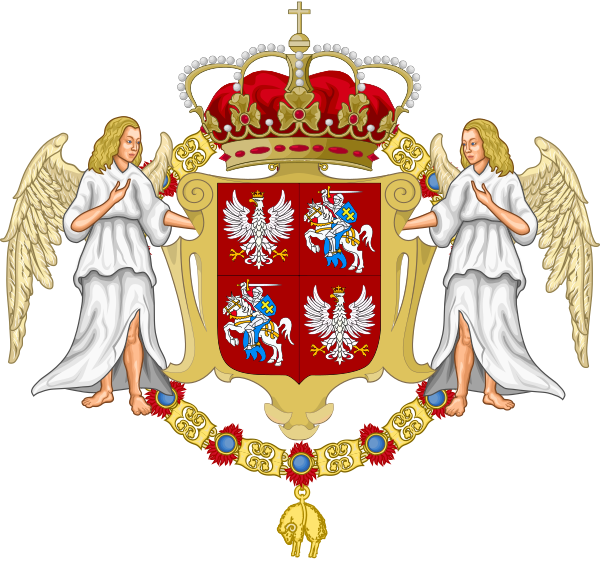 Large Coat Of Arms Of Polish Lithuanian Commonwealth Under Jagiellon