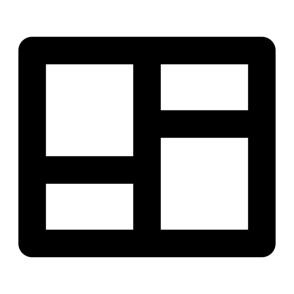 Layout Dashboard Vector