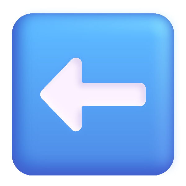 Left Arrow Color Vector