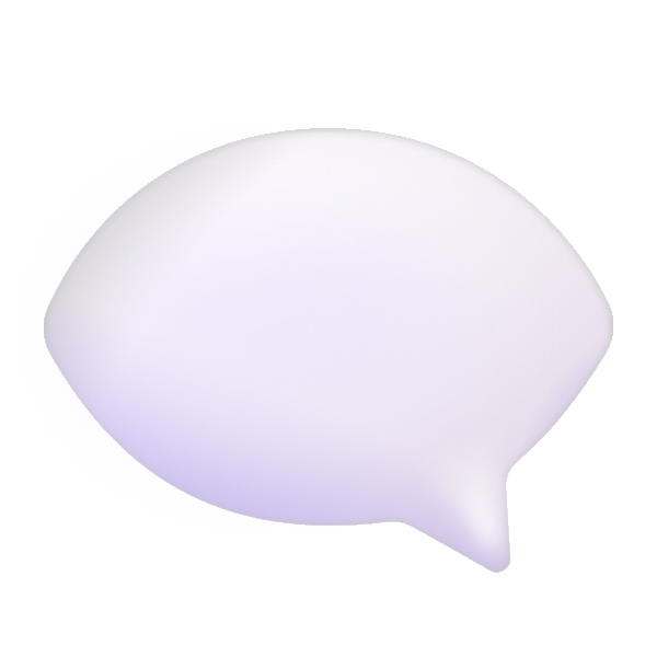 Left Speech Bubble Color Vector
