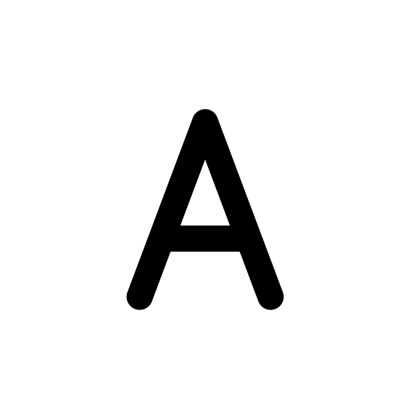 Letter A