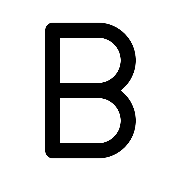 Letter B