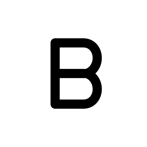 Letter B
