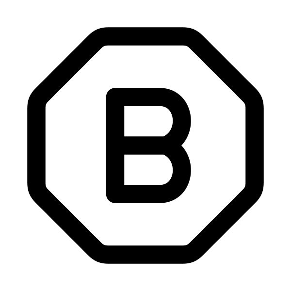 Letter B Octagon