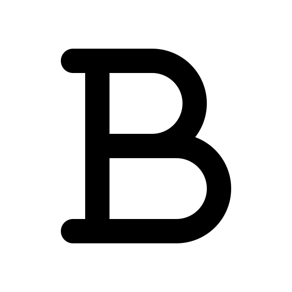 Letter Bold