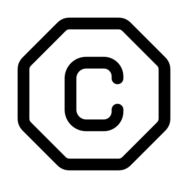 Letter C Octagon