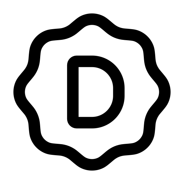 Letter D Waves