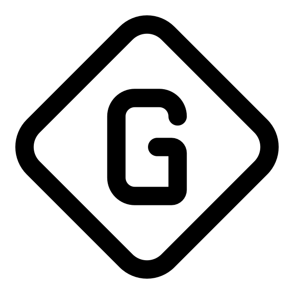 Letter G Diamond